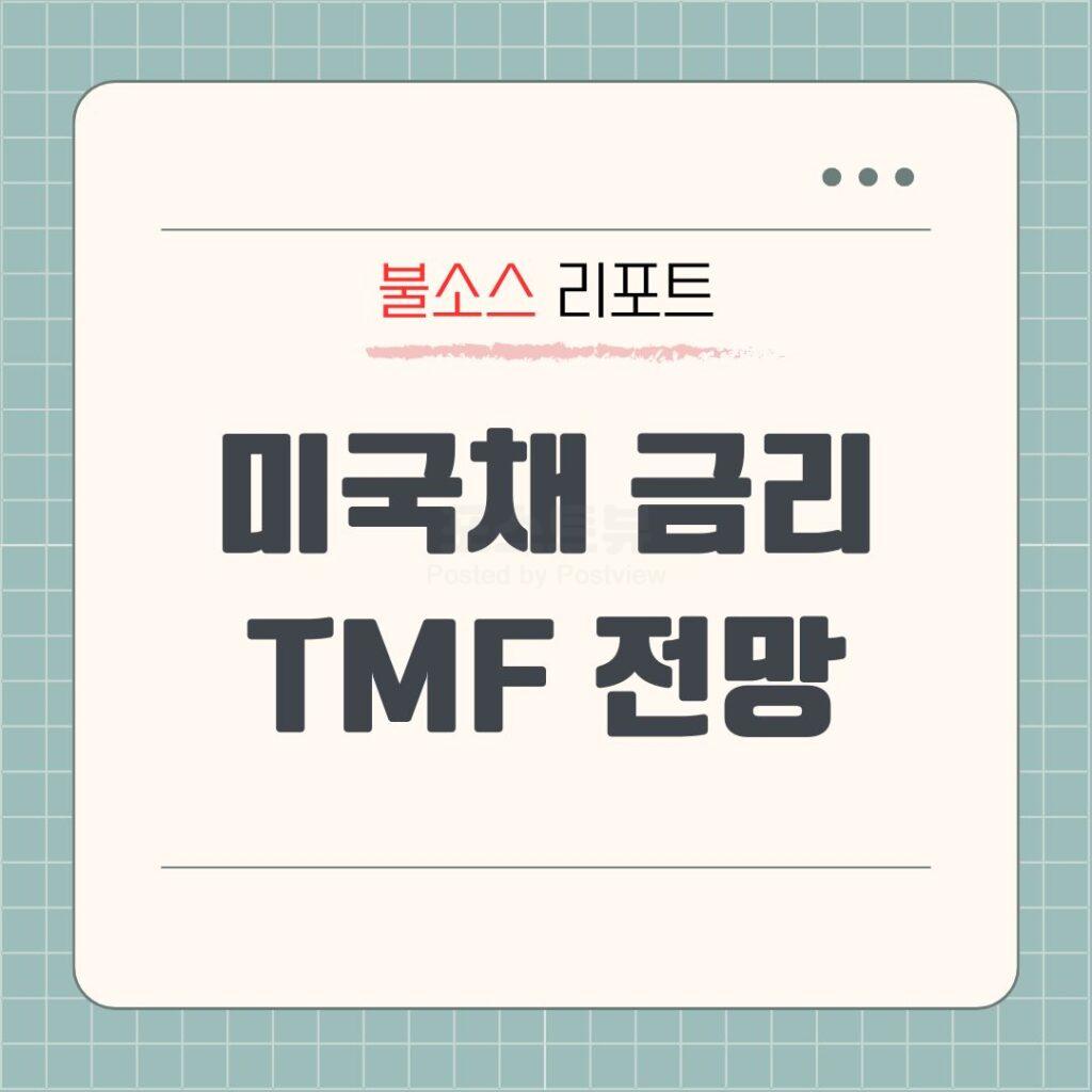 미국채 10년물 금리 트럼프 트레이드 TMF 주가 전망